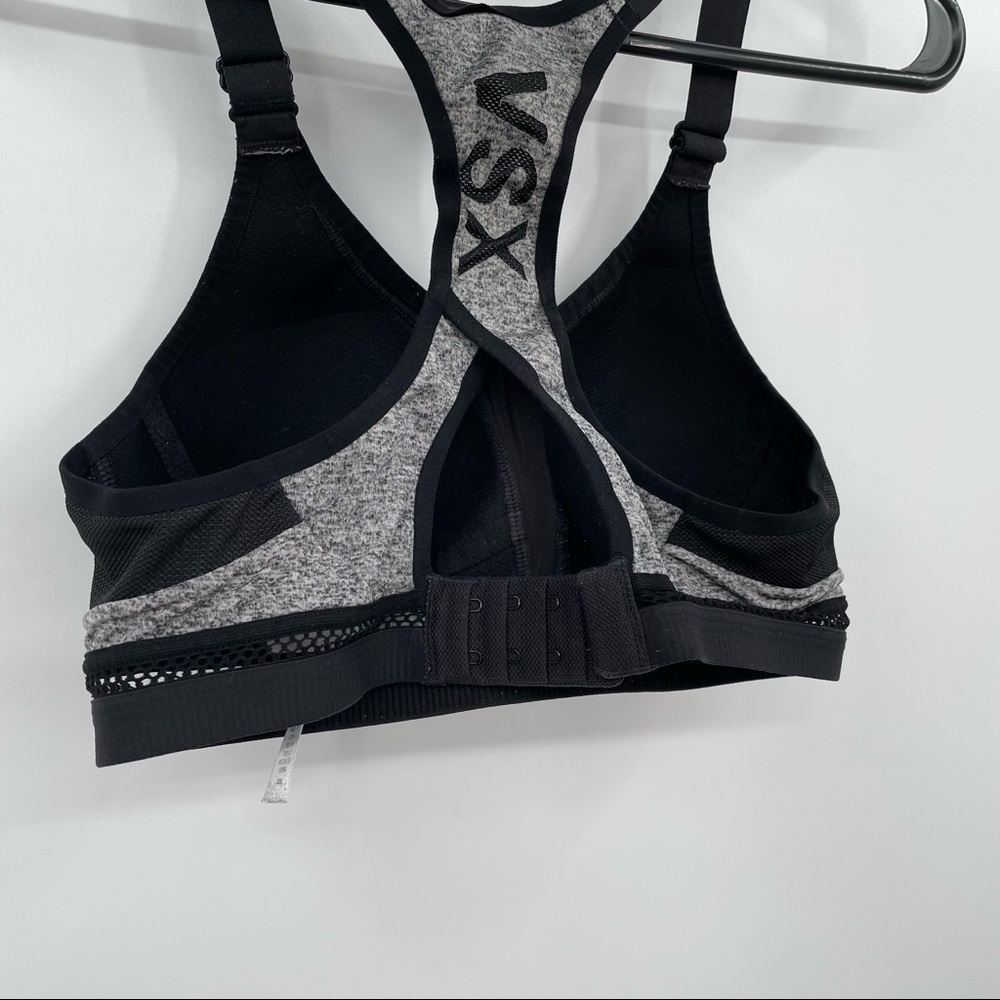 VSX Heather Gray Padded Sports Bra - Picture 6 of 9